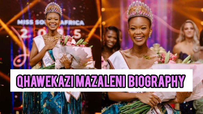 Qhawekazi Mazaleni Biography Qhawekazi Mazaleni Biography
